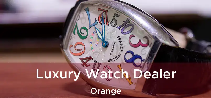 Luxury Watch Dealer Orange