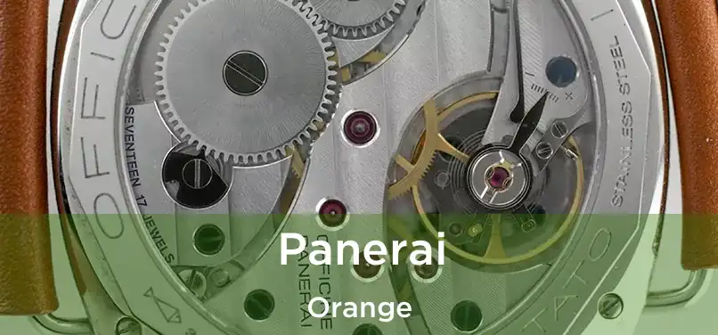 Panerai Orange