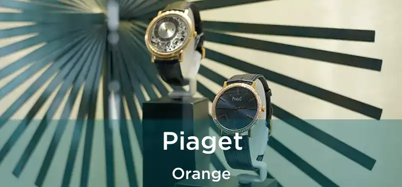 Piaget Orange